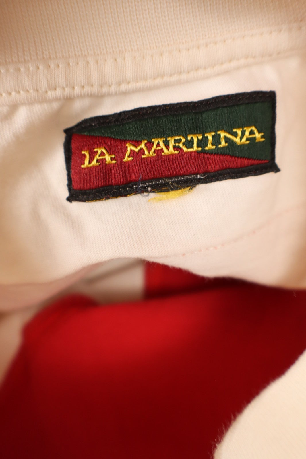LA MARTINA MAGLIA UOMO TG L MAN T-SHIRT CASUAL VINTAGE COTONE COTTON LOGO
