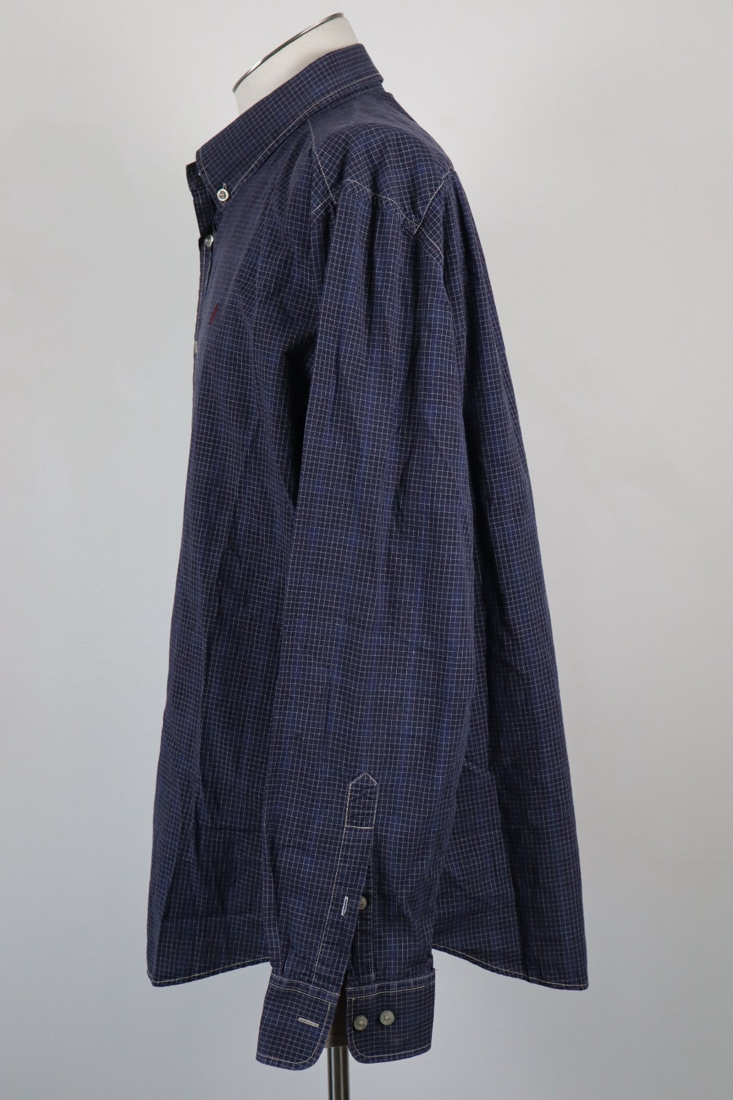MARLBORO CLASSIC CAMICIA UOMO COTONE TG. 3XL MAN CASUAL VINTAGE SHIRT COTTON