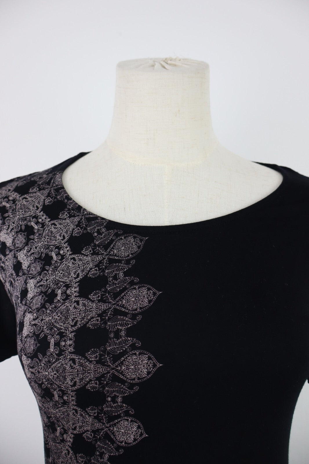 DESIGUAL VESTITO DONNA TG. M WOMAN CASUAL VINTAGE DRESS ABITO