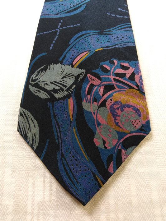 BORSALINO 100% SILK TIE SETA CRAVATTA NECKTIE MADE IN ITALY CLASSIC