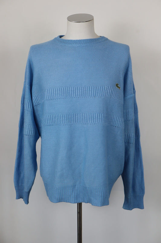 LACOSTE MAGLIONE COTONE VINTAGE UOMO Tg. XL MAN COTTON SWEATER CASUAL