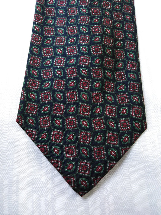 PIERRE CARDIN  100% SETA SILK TIE CRAVATTA NECKTIE ITALY VINTAGE CLASSIC