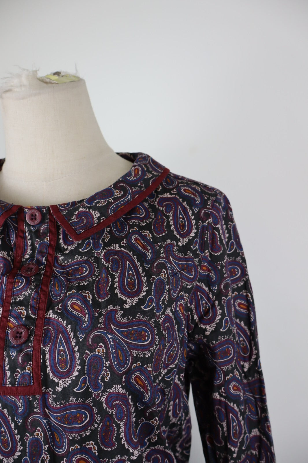 MERC LONDON EST1967 VESTITO DONNA TG L WOMAN CASUAL VINTAGE DRESS ABITO COTONE