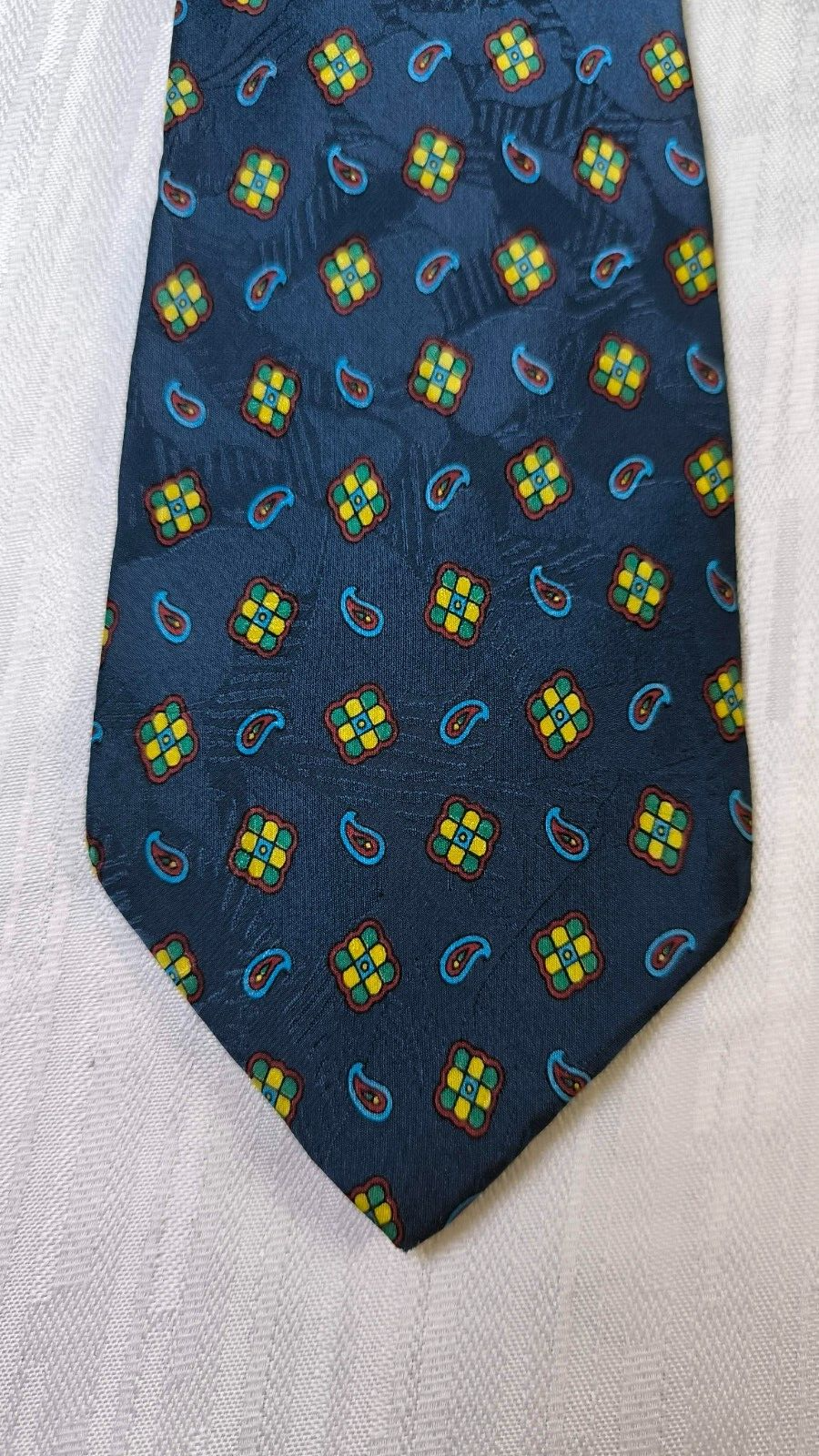 SORBINO 100%  SILK TIE SETA CRAVATTA UOMO NECKTIE MADE IN ITALY VINTAGE