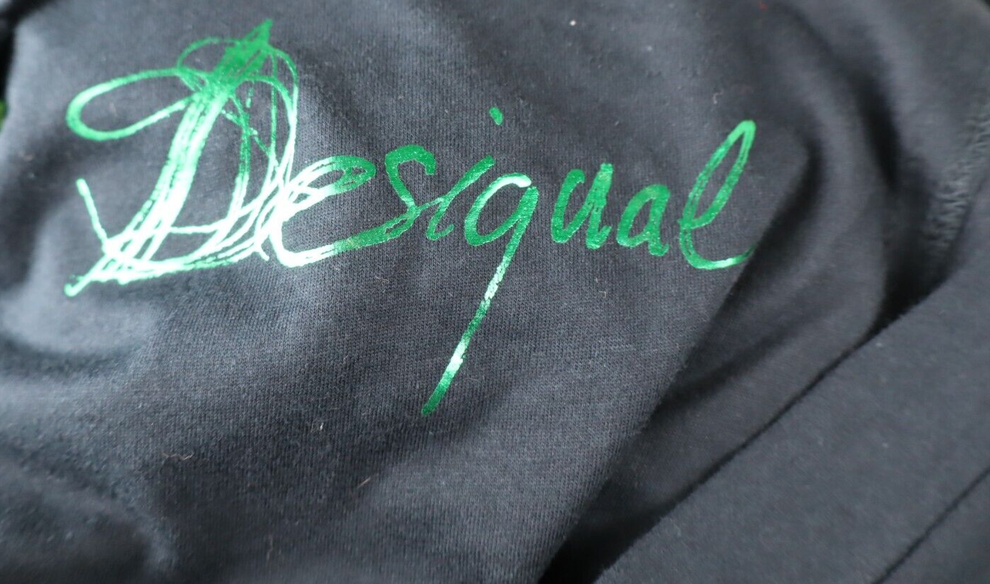 DESIGUAL VESTITO ABITO DONNA TG. XS WOMAN CASUAL VINTAGE DRESS