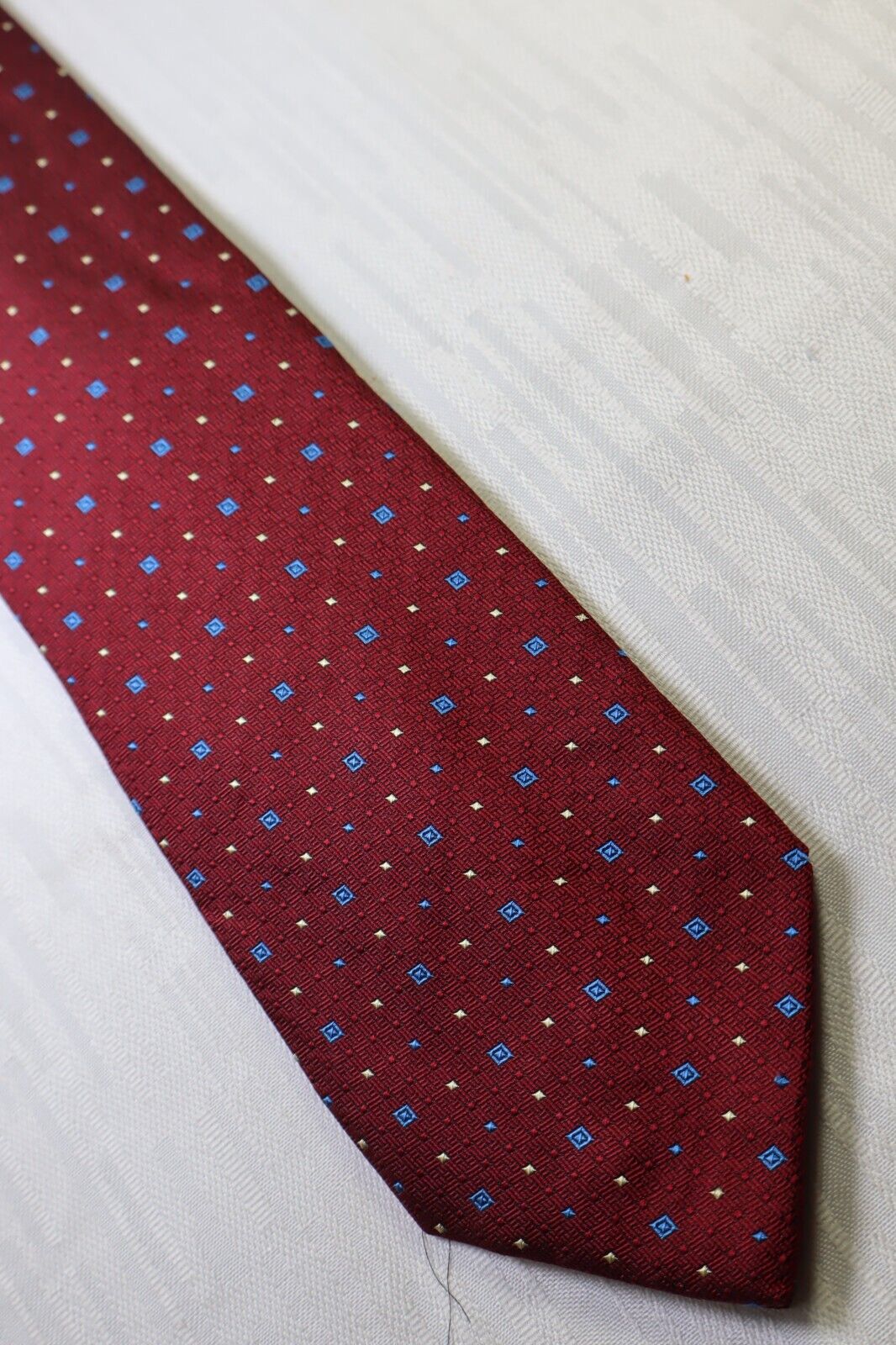 ROXY 100%  SILK TIE SETA CRAVATTA NECKTIE MADE IN ITALY