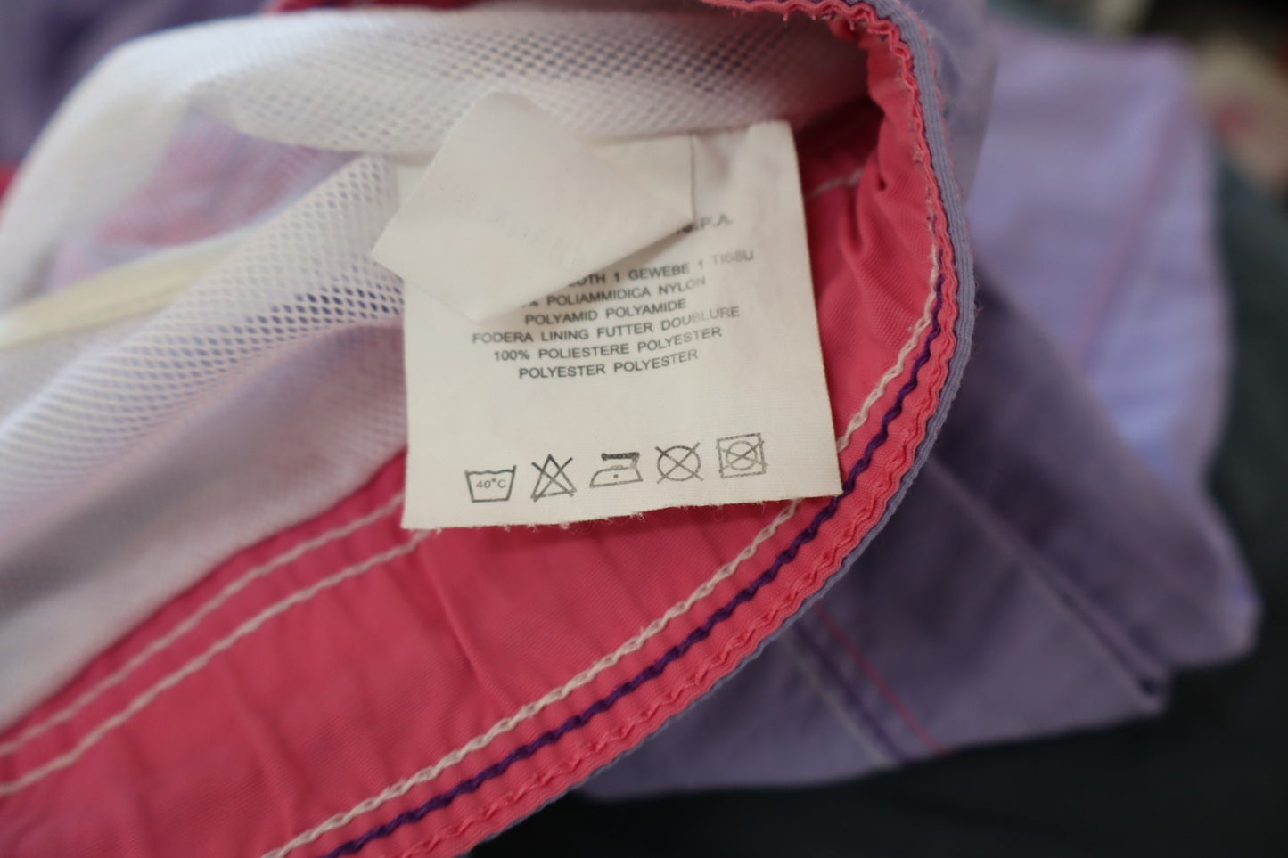 COLMAR COSTUME PANTALONCINO MARE UOMO TG 50 MEN SWIMSUIT VINTAGE CASUAL LOGO