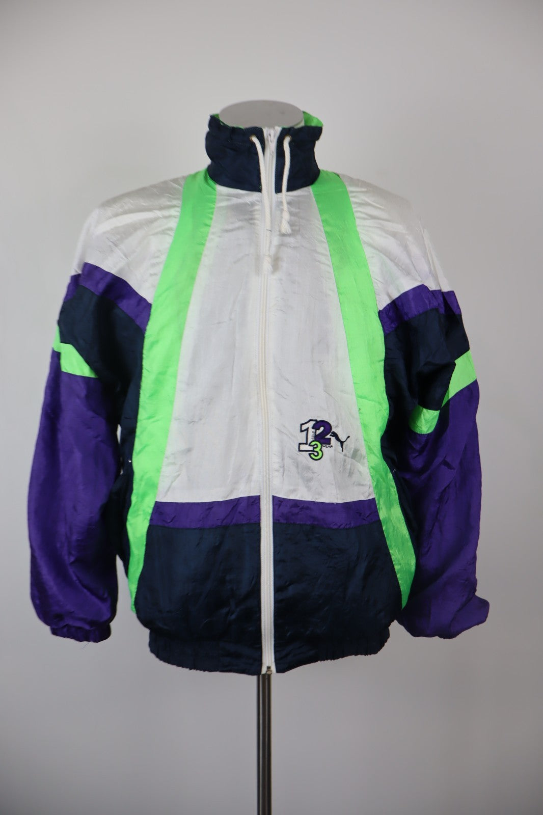 PUMA GIACCA SPORTIVA UOMO Tg. S MAN CASUAL SPORT JACKET VINTAGE ITALY
