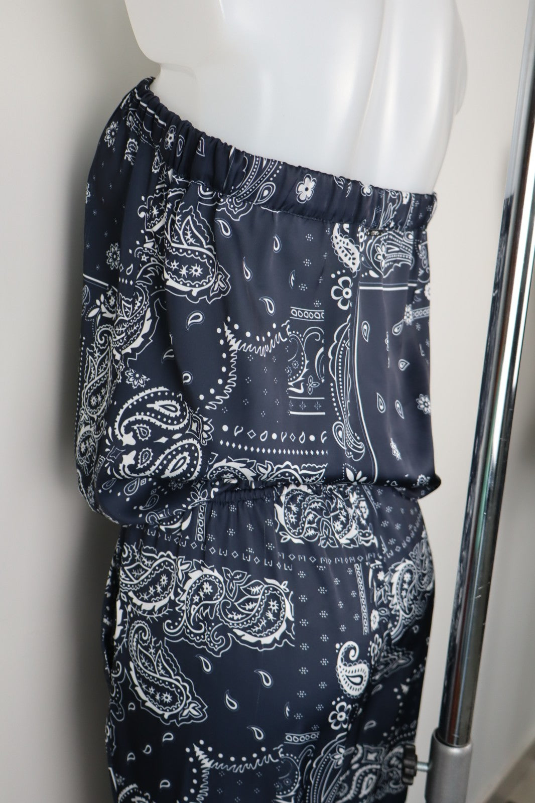 LIU JO COMPLETO DONNA PANTALONE Tg. 46 SALOPETTE ONE PIECE VINTAGE CASUAL MOLLA