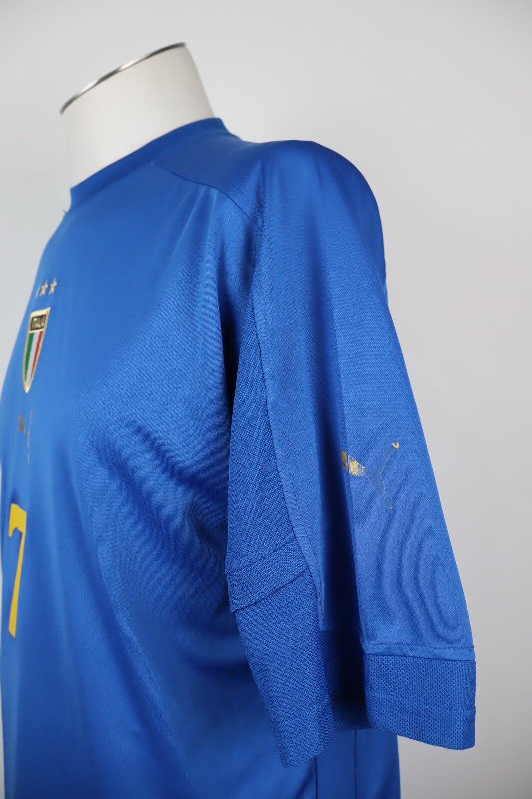 PUMA ITALIA DEL PIERO N 7 MAGLIA CALCIO UOMO Tg XL SOCCER JERSEY SPORT VINTAGE