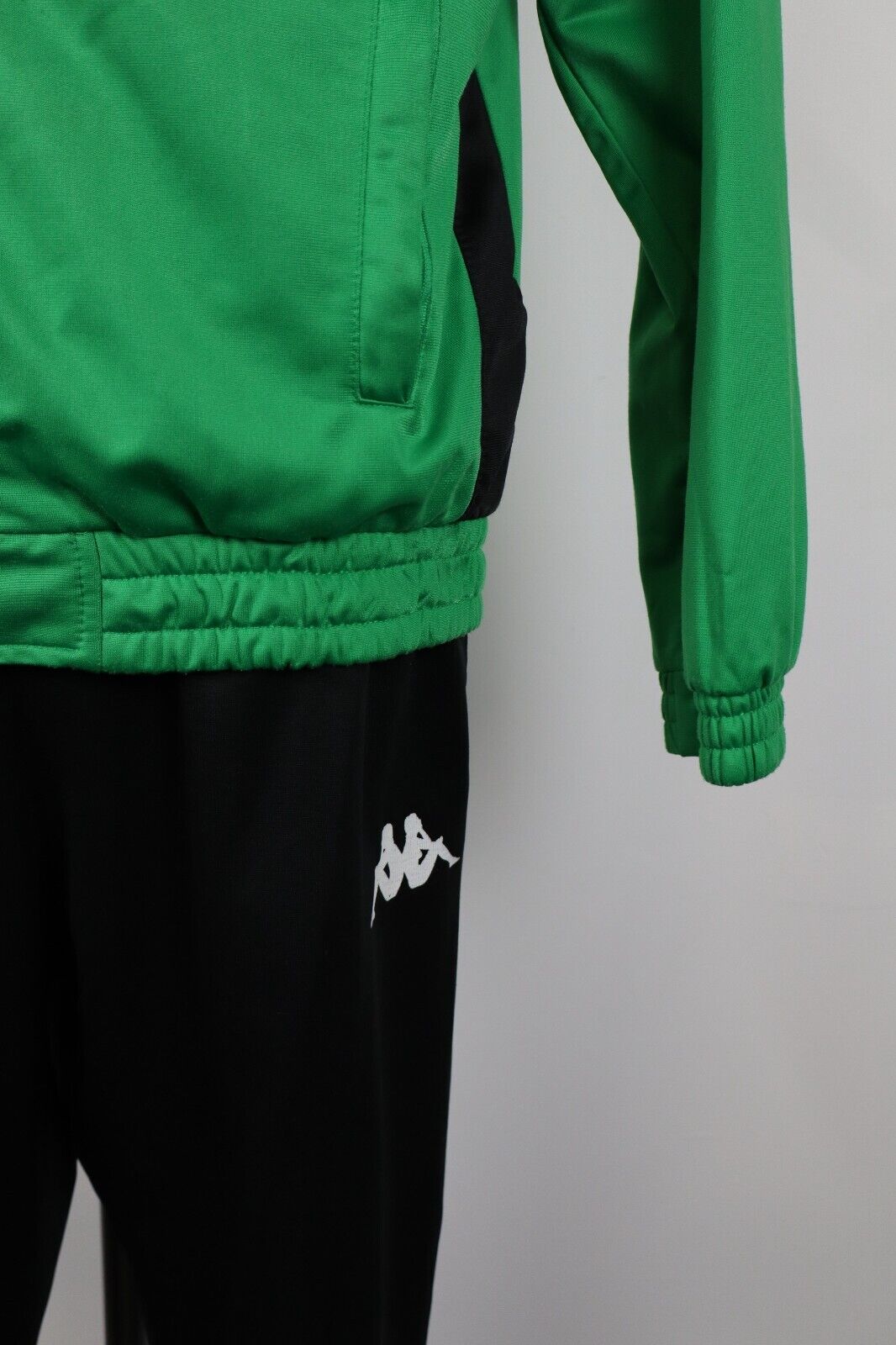 KAPPA SASSUOLO TUTA COMPLETA CALCIO UOMO Tg M TRACKSUIT SPORT VINTAGE