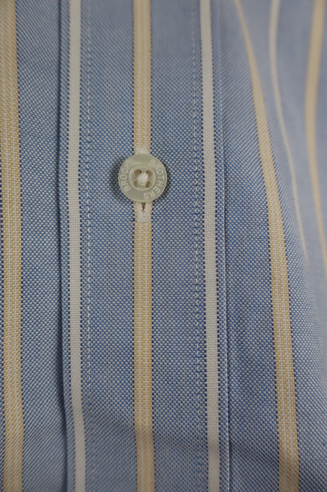 BROOKS BROTHERS CAMICIA MANICHE LUNGHE UOMO COTONE TG L MAN CASUAL VINTAGE SHIRT
