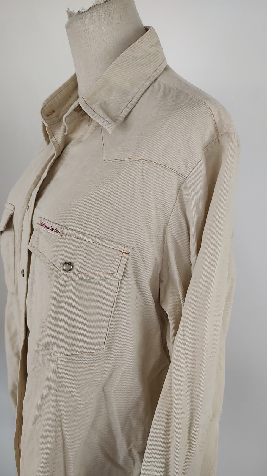 MARLBORO CLASSIC CAMICIA DONNA TG. XXL WOMAN SHIRT CASUAL VINTAGE COTONE VELLUTO