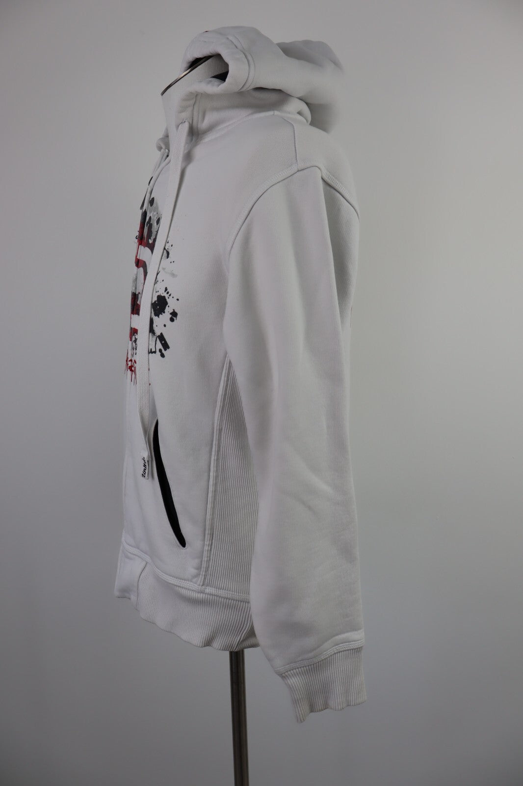 ECKO UNLTD FELPA CON ZIP MAGLIA UOMO XS MAN SPORT JACKET SWEATSHIRT HOODIE ITALY