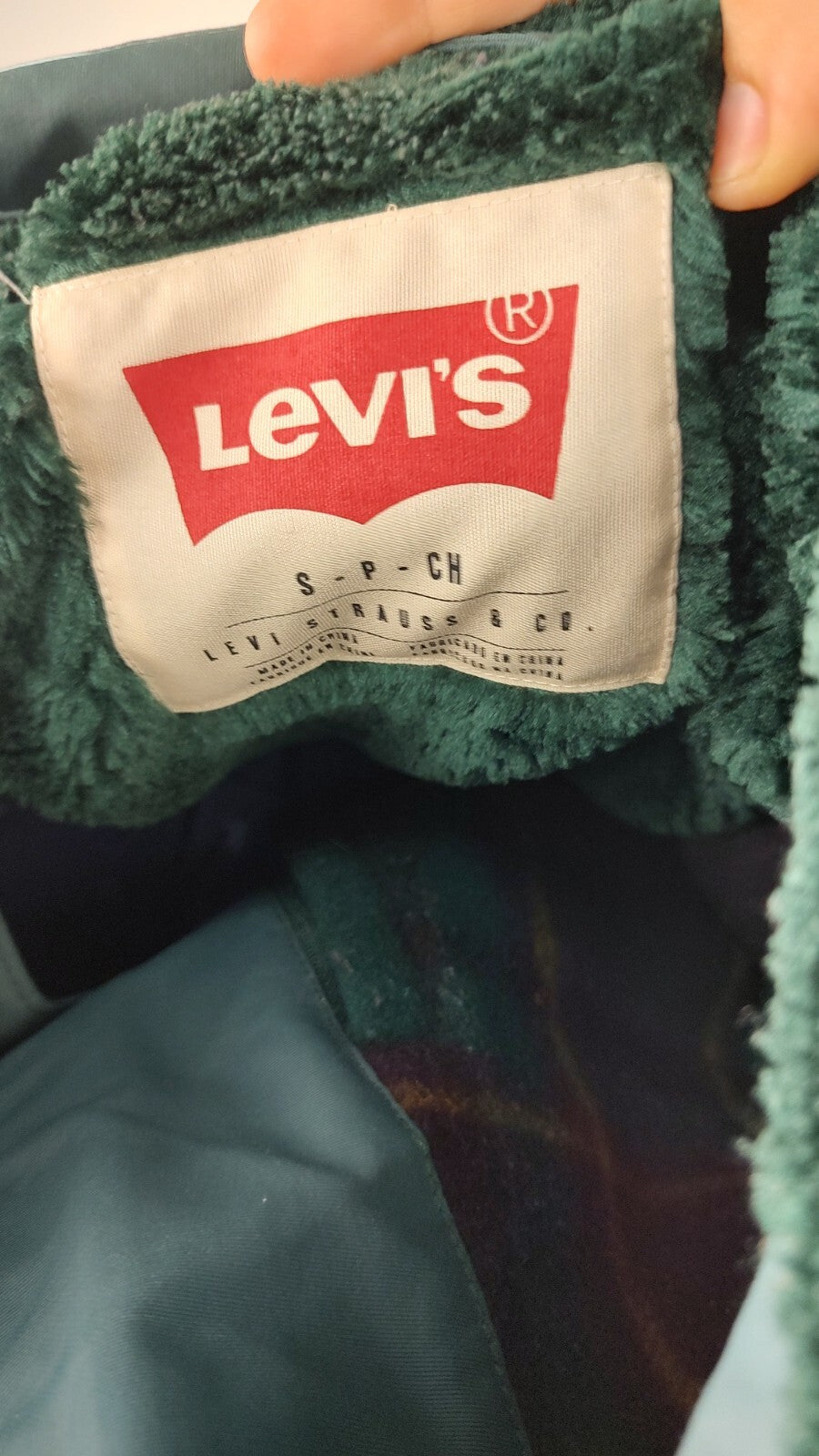 LEVI'S GIUBBINO IMBOTTITO UOMO Tg S MAN CASUAL VINTAGE JACKET