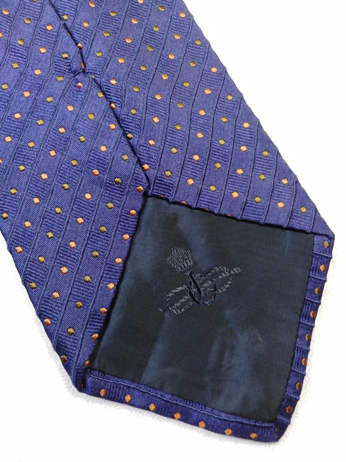 LES COPAINS 100% SILK TIE SETA CRAVATTA NECKTIE ITALY VINTAGE CLASSIC