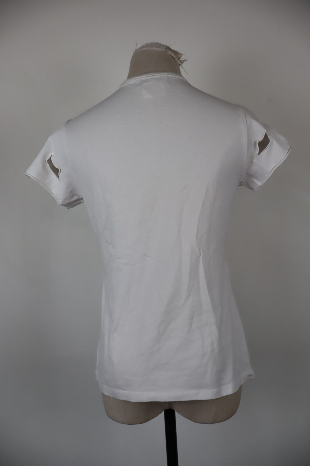 JOHN RICHMOND MAGLIA DONNA TG. 44 WOMAN CASUAL VINTAGE T-SHIRT COTONE