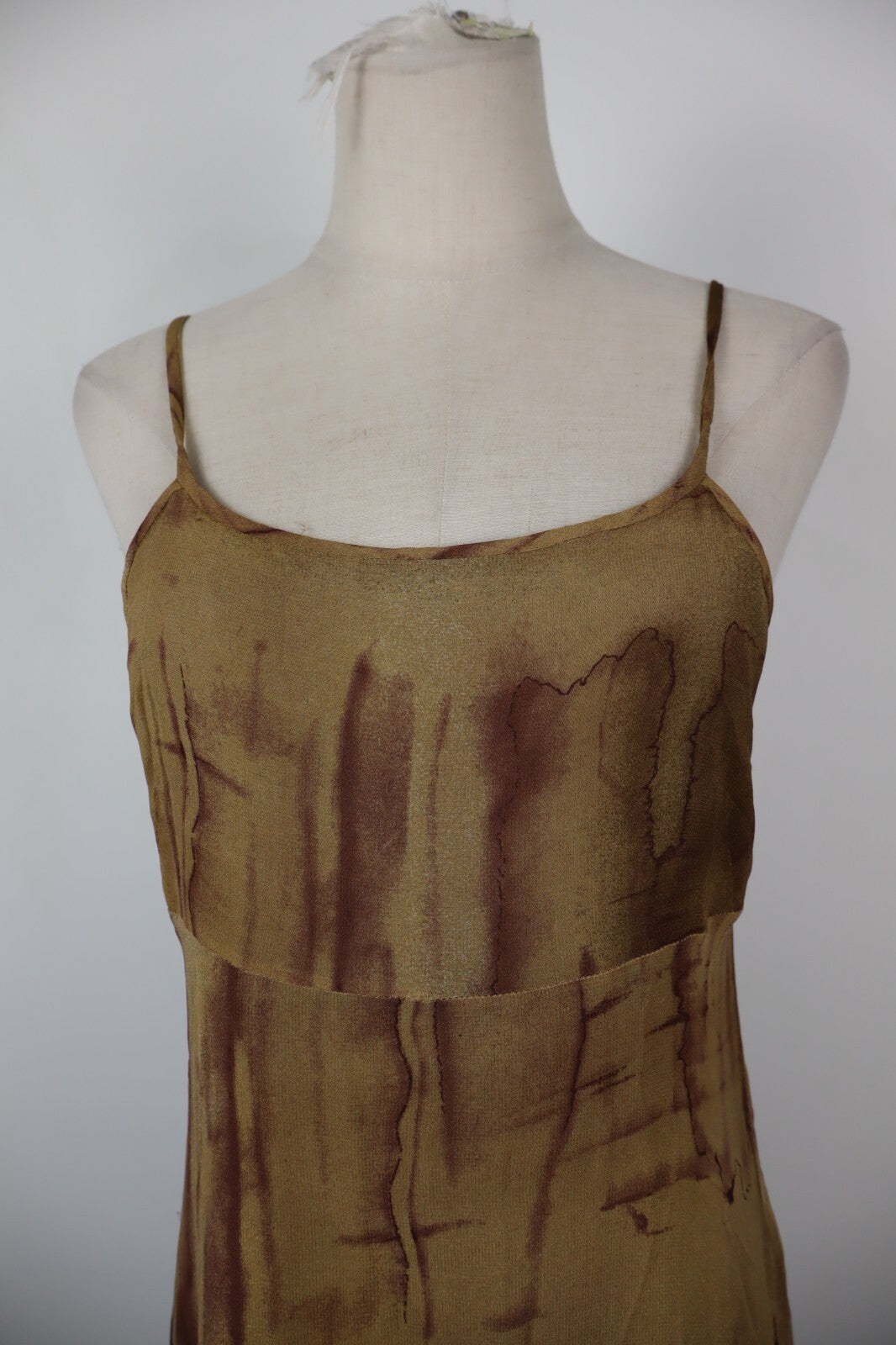 MARELLA VESTITO ABITO SMANICATO DONNA TG. 44 WOMAN CASUAL VINTAGE DRESS