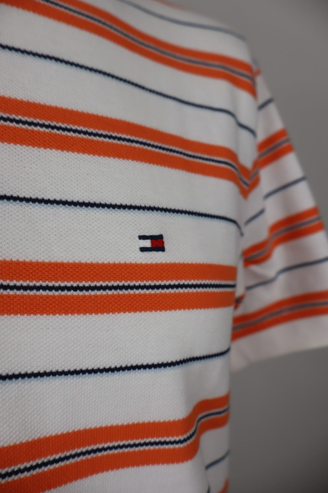TOMMY HILFIGER MAGLIA POLO UOMO TG. S MAN T-SHIRT CASUAL VINTAGE COTONE COTTON