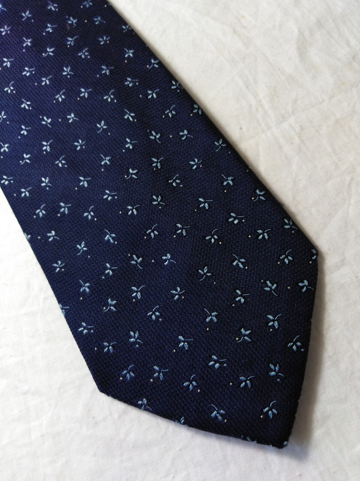 ROXY ROMA 100%  SILK TIE SETA CRAVATTA NECKTIE MADE IN ITALY