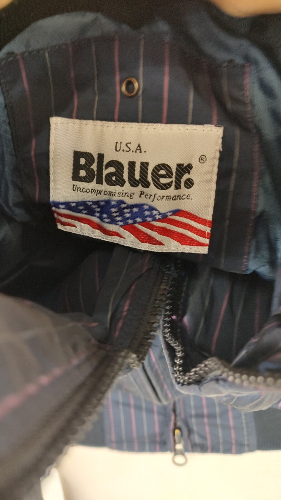 BLAUER GIUBBINO IMPERMEABILE UOMO  Tg XL MAN CASUAL VINTAGE JACKET