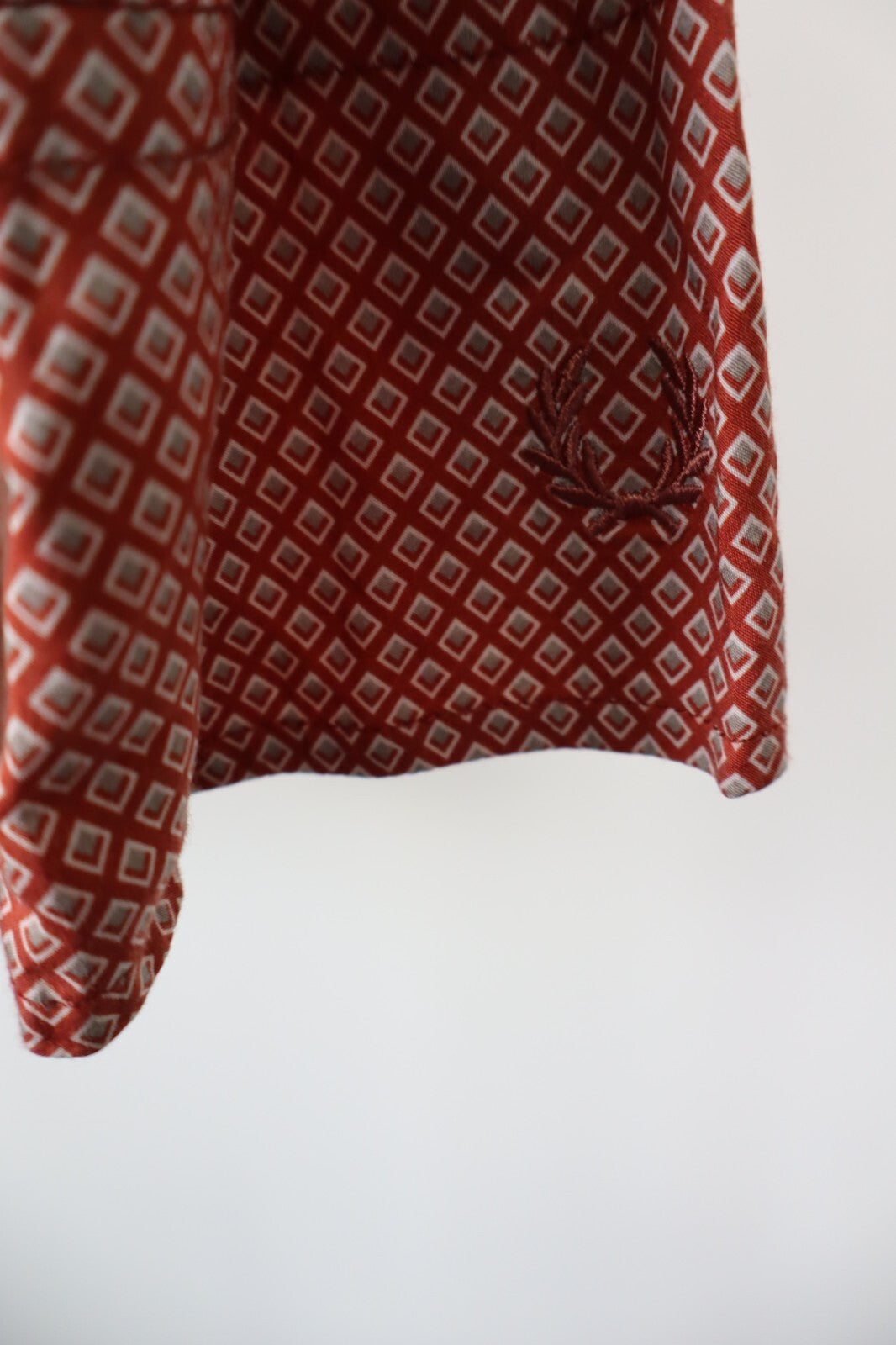 FRED PERRY CAMICIA COTONE DONNA TG. M WOMAN COTTON SHIRT CASUAL VINTAGE