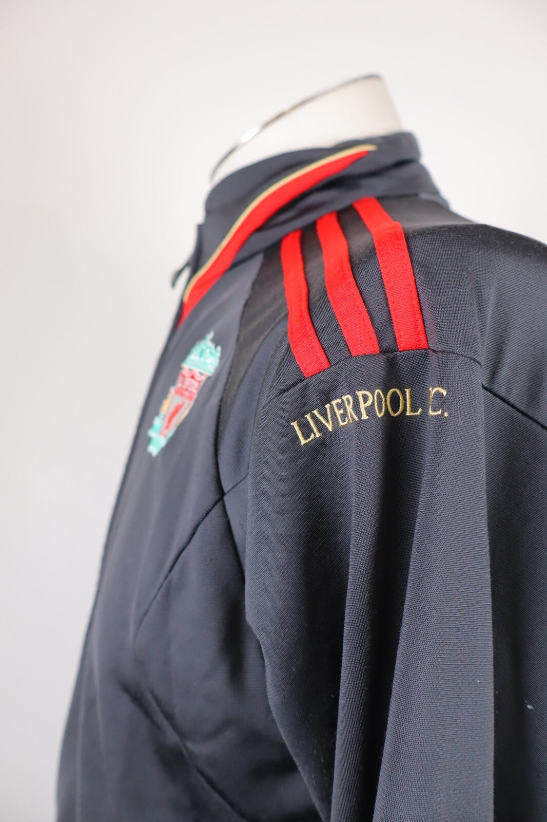 ADIDAS LIVERPOOL GIACCA SPORT CALCIO RAGAZZO 14 ANNI BOYS VINTAGE JACKET SOCCER