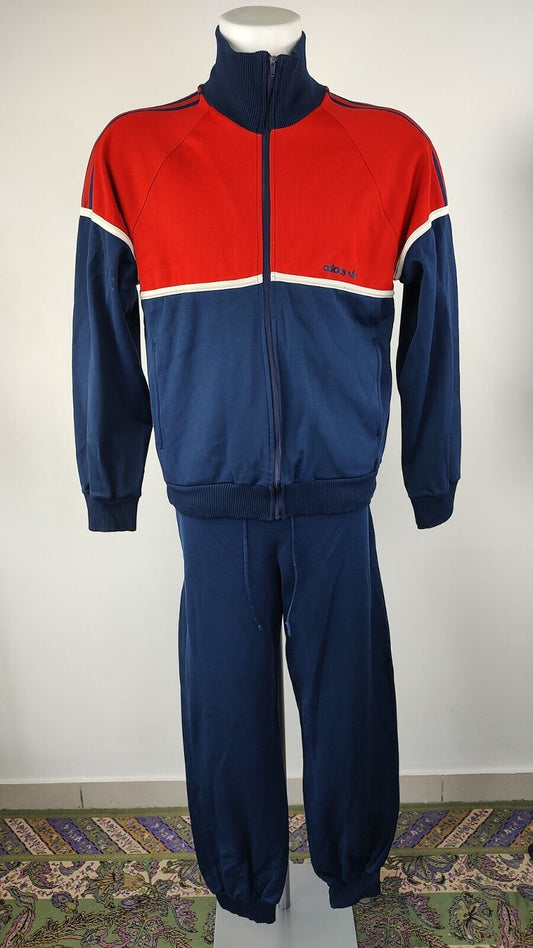 ADIDAS TUTA COMPLETA DUE PEZZI Tg. L TRACKSUIT JACKET PANTS UOMO