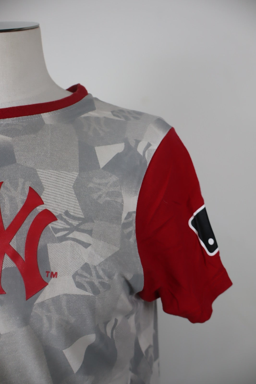 COOPERSTOWN MAJESTIC NY T-SHIRT BASEBALL UOMO MAGLIA Tg M MAN SPORT COTONE