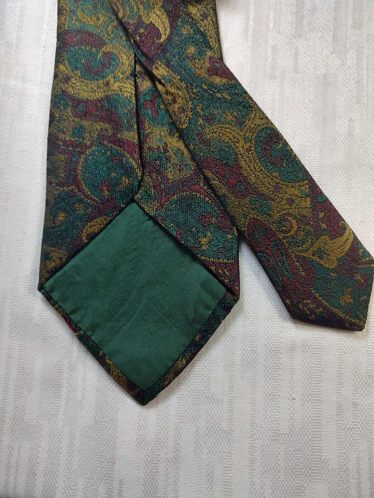 TRUSSARDI 100% SILK TIE SETA CRAVATTA NECKTIE MADE IN ITALIA CLASSIC