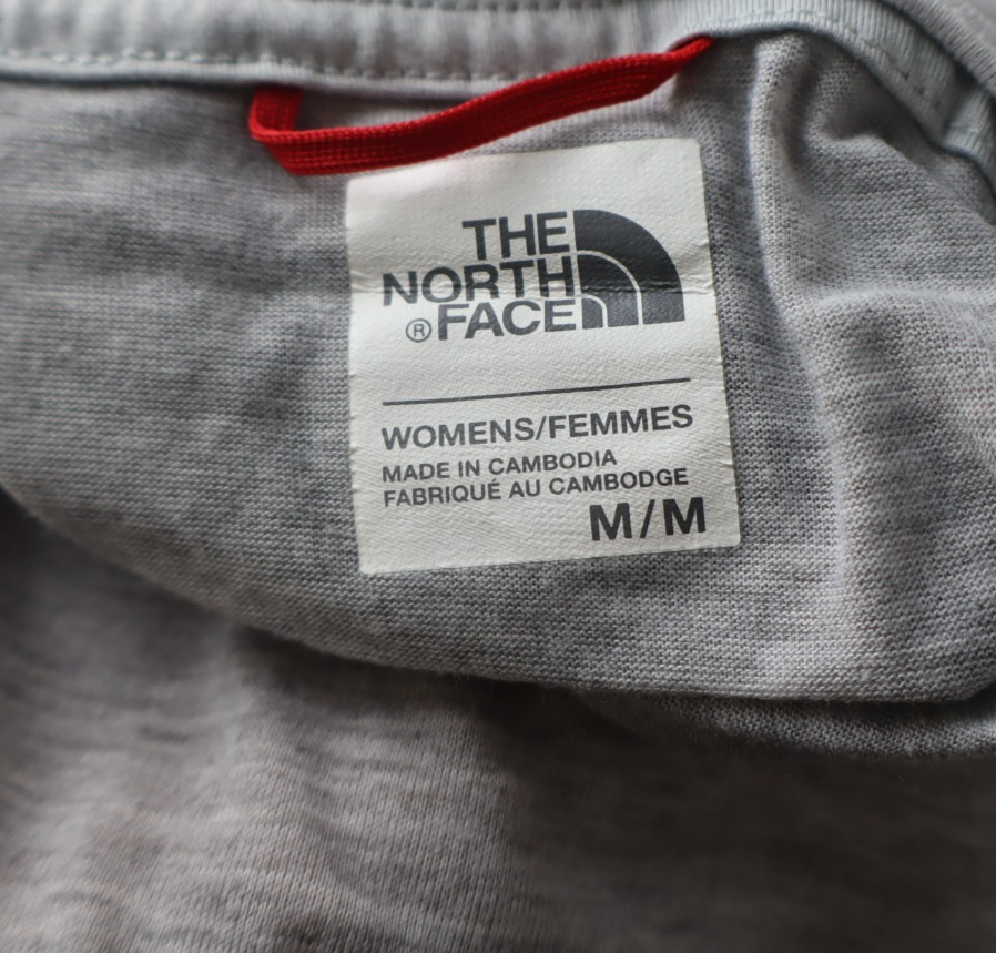THE NORTH FACE MAGLIA DONNA TG. M WOMAN CASUAL VINTAGE T-SHIRT COTONE LOGO