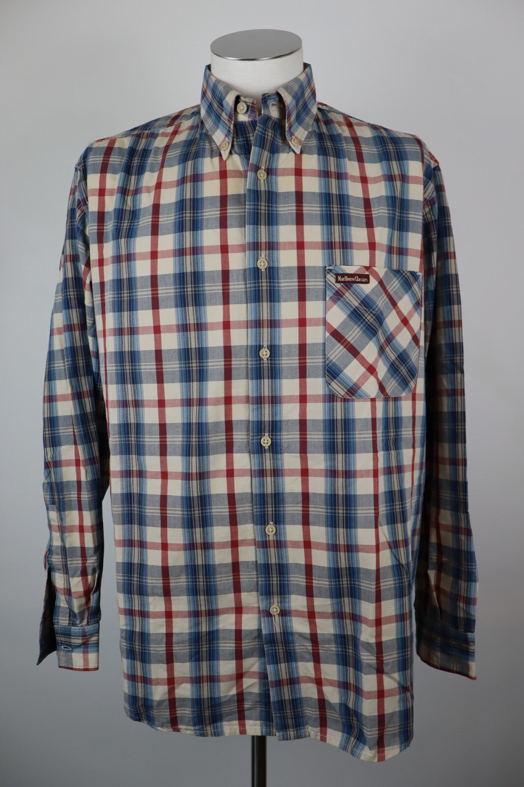 MARLBORO CLASSICS CAMICIA UOMO COTONE TG. XL  MAN CASUAL VINTAGE SHIRT