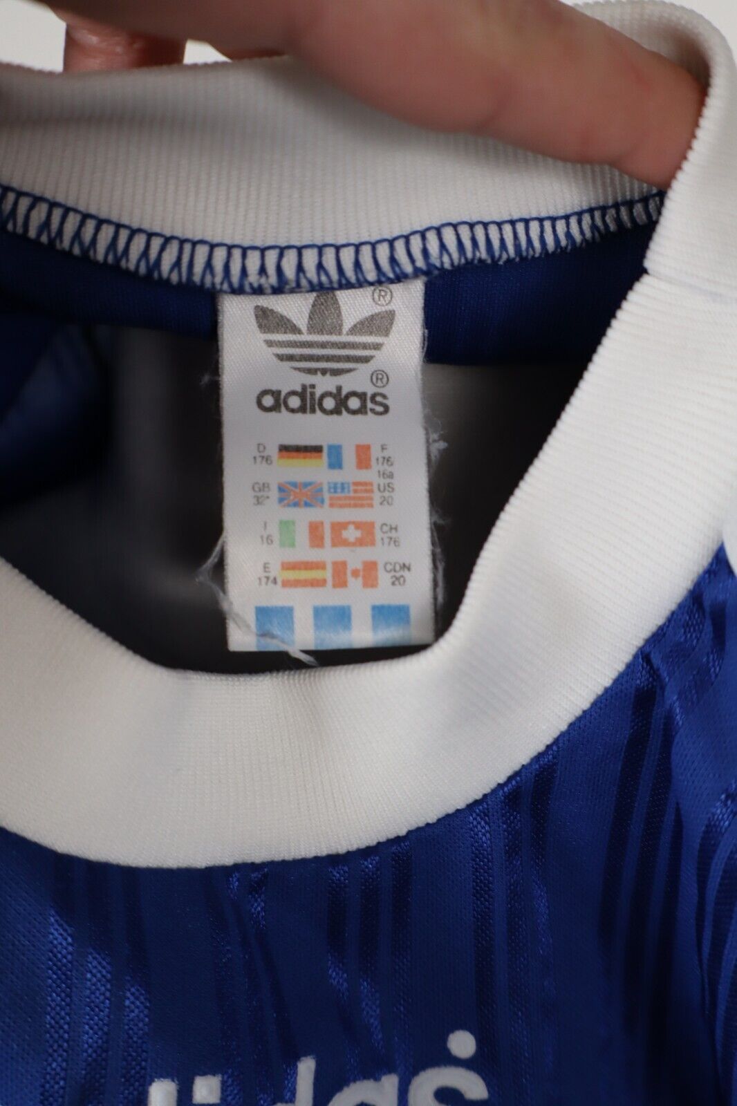 ADIDAS N 15 MAGLIA CALCIO UOMO Tg 16 SOCCER TRIKOT MAN JERSEY