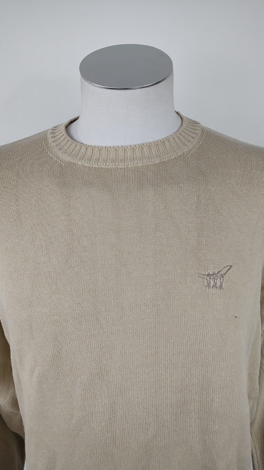 HENRY COTTON'S MAGLIONE VINTAGE UOMO Tg. M MAN SWEATER CASUAL COTONE