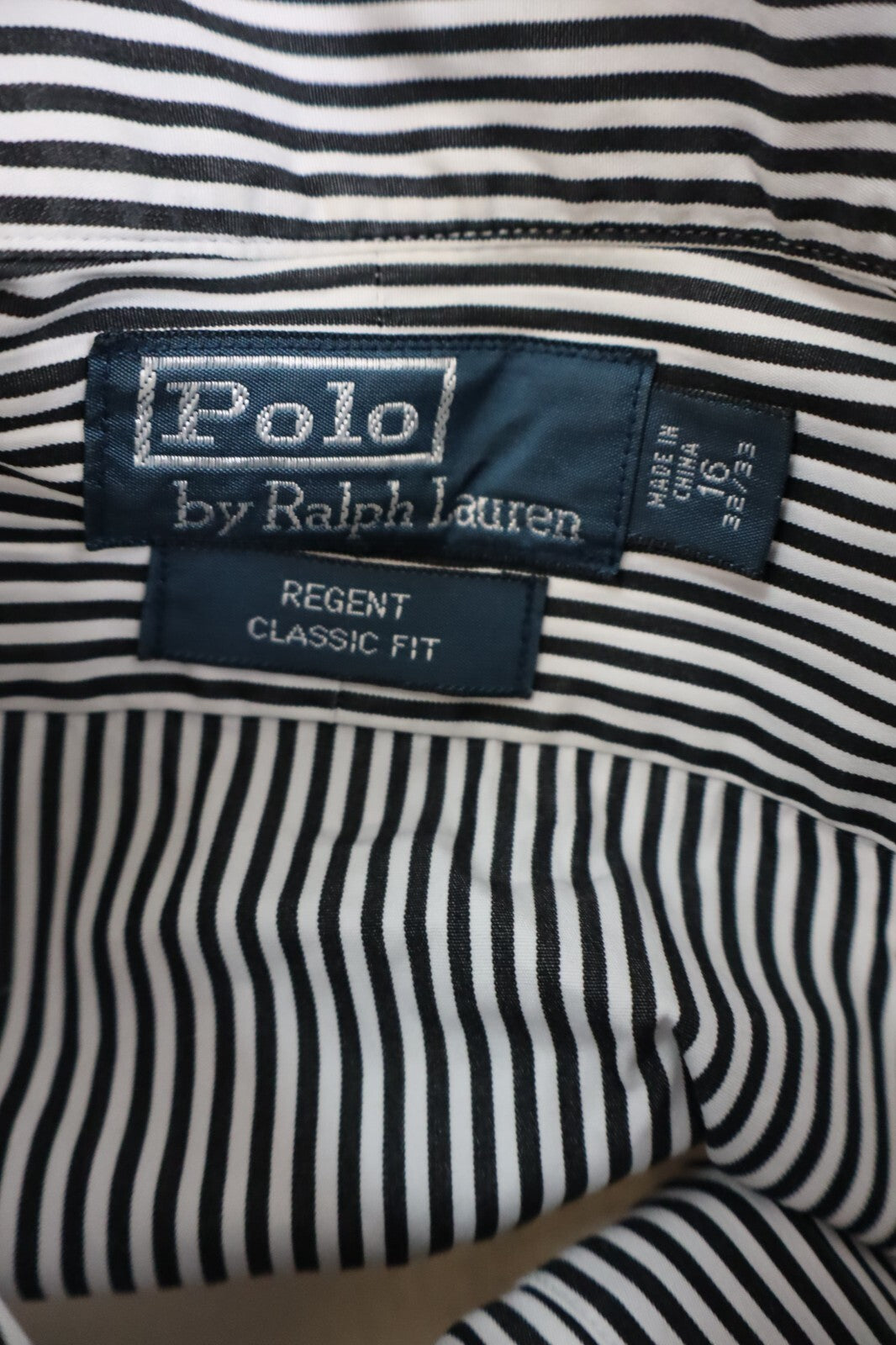 RALPH LAUREN CAMICIA UOMO TG. 16 32/33 MAN CASUAL VINTAGE SHIRT COTONE COTTON