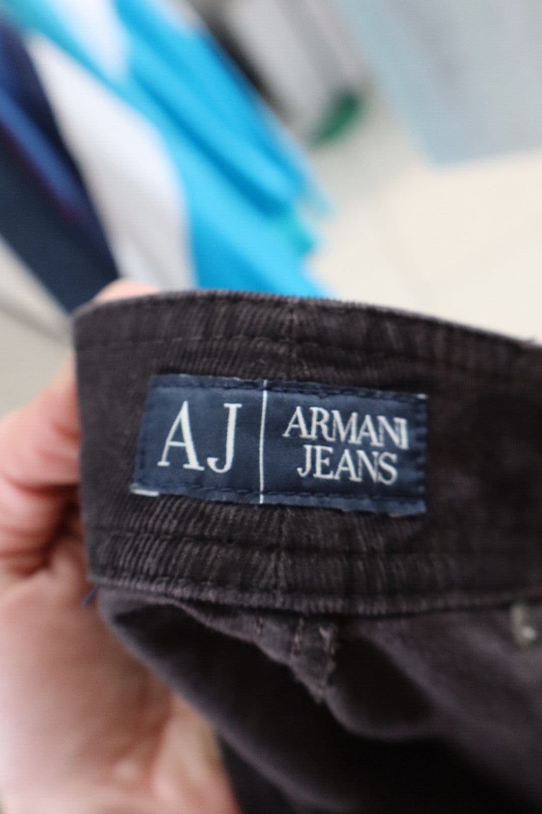 ARMANI JEANS GONNA DONNA WOMAN SKIRT Tg. 42 CASUAL MADE IN ITALY VELLUTO