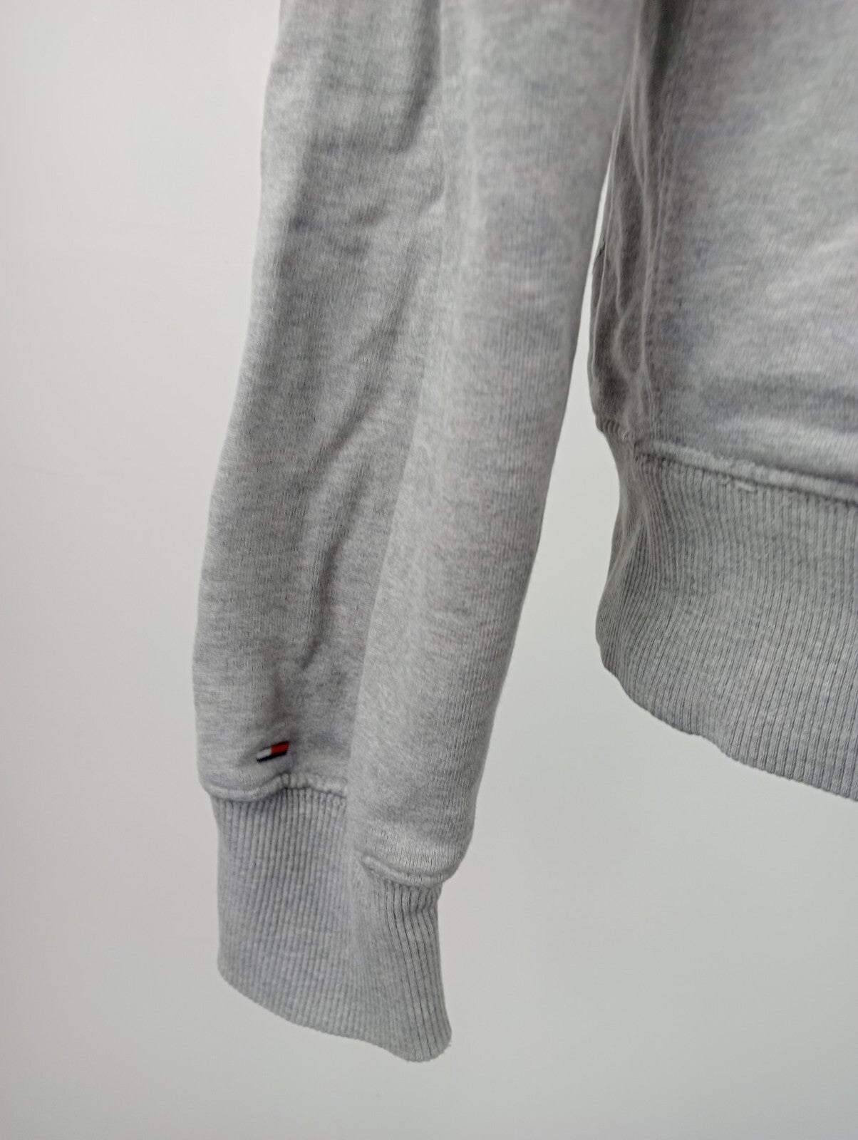 TOMMY HILFIGER DENIM FELPA CAPPUCCIO UOMO S MAN SWEATSHIRT COTONE CASUAL VINTAGE