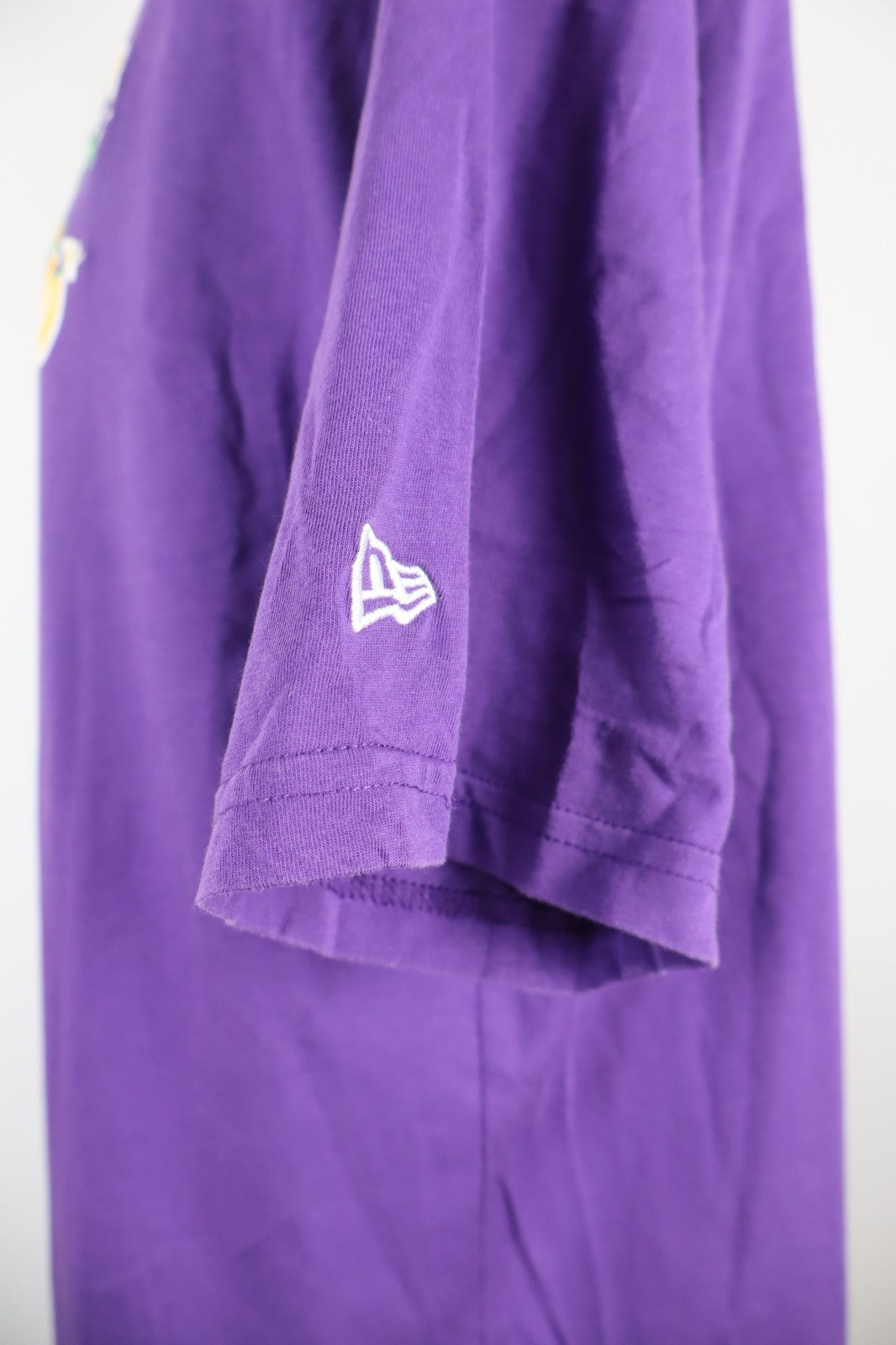 NEW ERA LAKERS MAGLIA UOMO COTONE TG L MAN COTTON T-SHIRT CASUAL VINTAGE LOGO