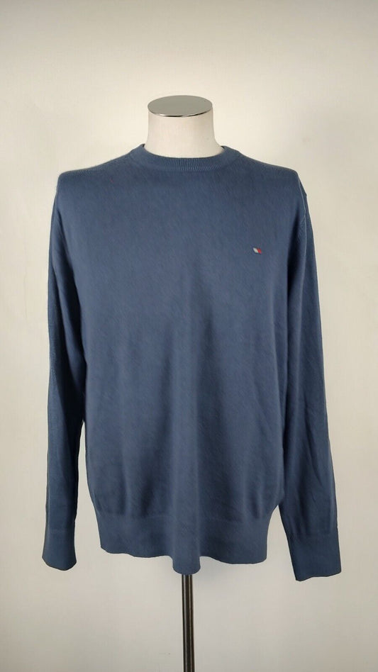 TOMMY HILFIGER MAGLIONE UOMO Tg. XL MAN SWEATER CASUAL VINTAGE CASHMERE