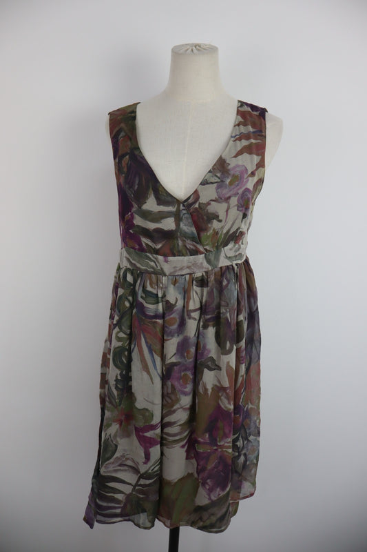 AJAY by LIU JO VESTITO ABITO DONNA TG. M WOMAN CASUAL VINTAGE DRESS