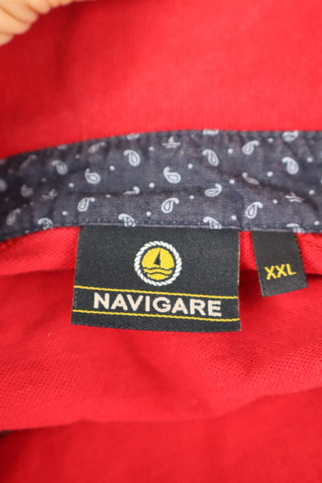 NAVIGARE POLO UOMO COTONE UOMO Tg. 2XL MAN CASUAL VINTAGE COTTON