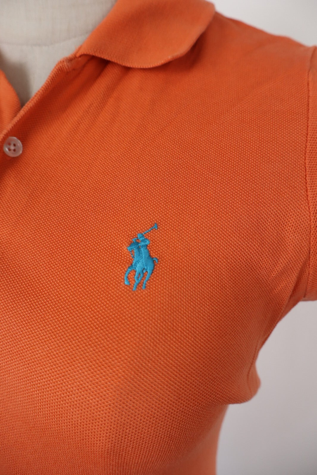 RALPH LAUREN POLO MAGLIA T-SHIRT DONNA COTONE TG S WOMAN CASUAL VINTAGE