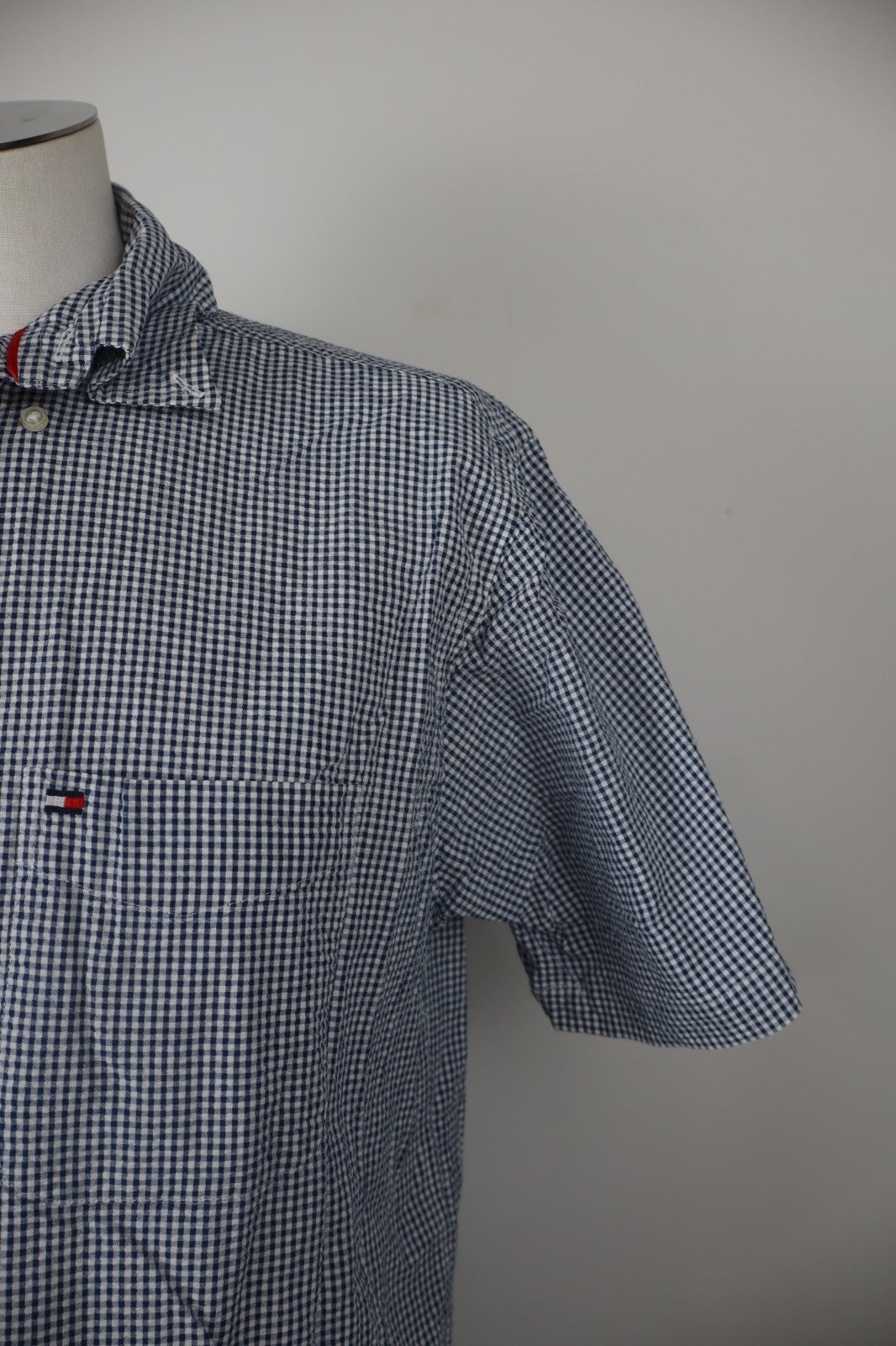 TOMMY HILFIGER CAMICIA UOMO TG. M MAN CASUAL SHIRT VINTAGE SHIRT COTONE COTTON