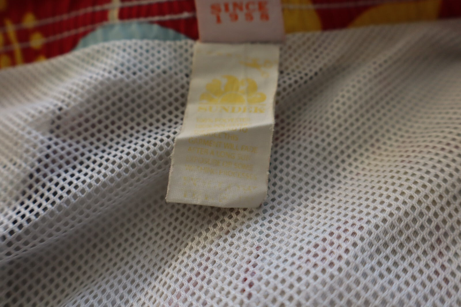 SUNDEK COSTUME PANTALONCINO MARE UOMO TG L MEN SWIMSUIT VINTAGE CASUAL