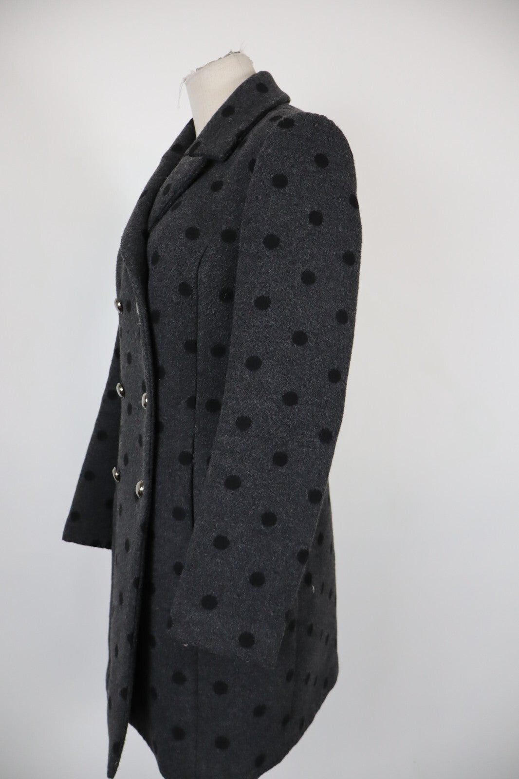 LIU JO CAPPOTTO DONNA COAT Tg 42 WOMAN VINTAGE CASUAL JACKET GIACCA LANA