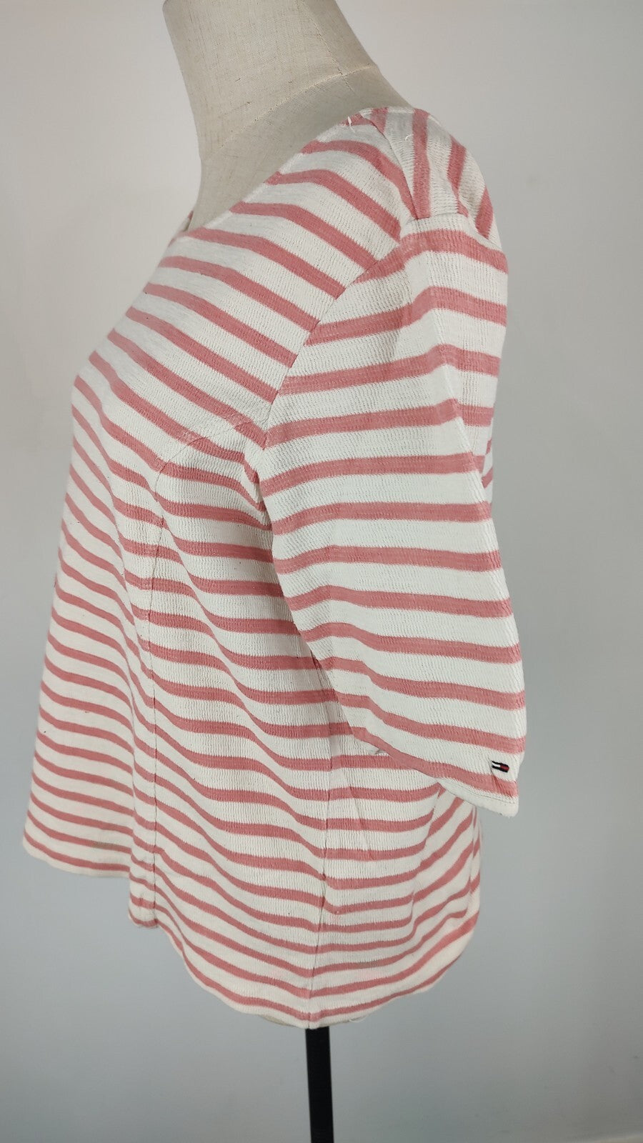 TOMMY HILFIGER MAGLIA DONNA TG. L WOMAN CASUAL VINTAGE TOP T-SHIRT