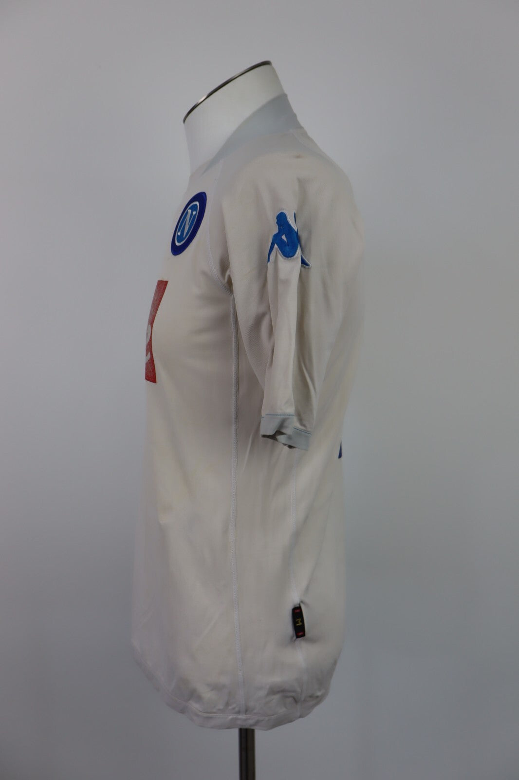 KAPPA NAPOLI N 4 MAGLIA CALCIO TG M UOMO MAN T-SHIRT SOCCER SPORT JERSEY 05/06