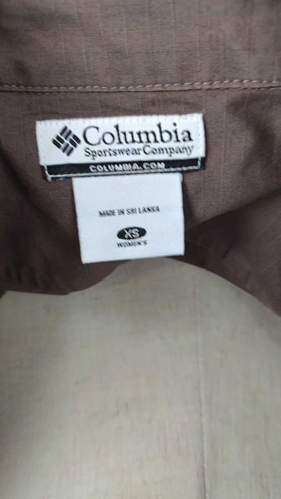 COLUMBIA GIACCA COTONE DONNA Tg XS WOMAN CASUAL VINTAGE JACKET SUIT