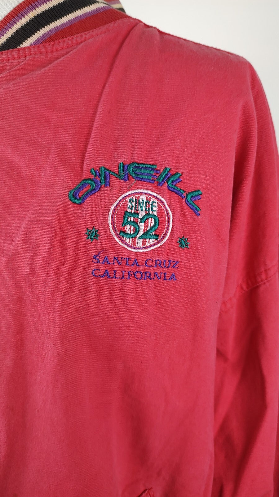 O'NEILL SANTA CRUZ CALIFORNIA GIUBBINO UOMO Tg L MAN CASUAL VINTAGE JACKET