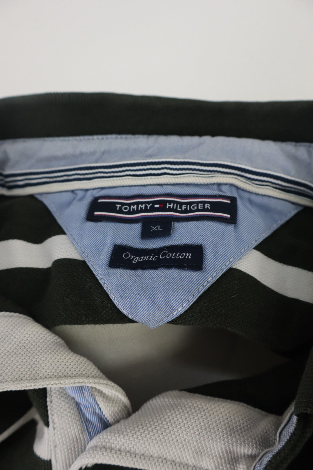 TOMMY HILFIGER POLO MAGLIA UOMO TG XL MAN T-SHIRT CASUAL VINTAGE COTONE